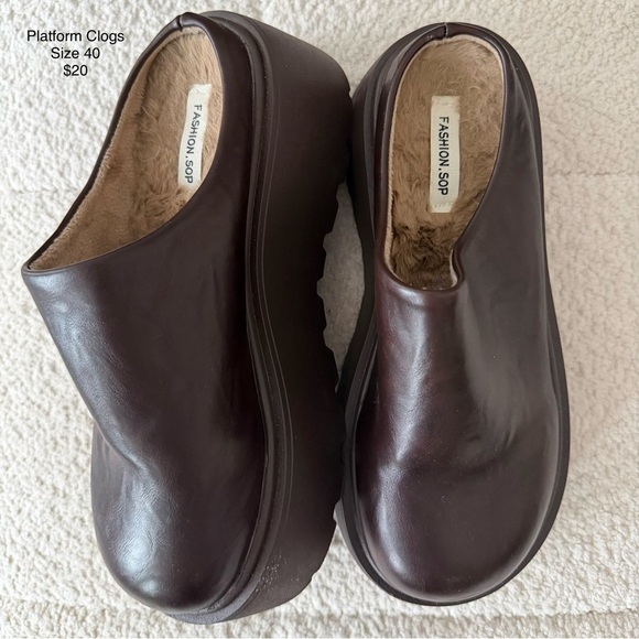 Platform Clogs - Picture 2 of 2